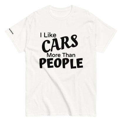 I Like Cars More Than People Tee